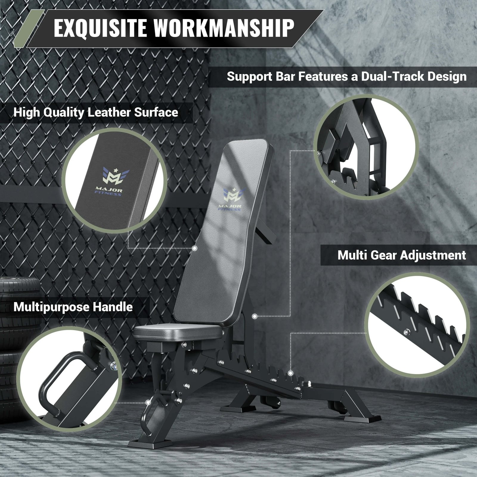 Adjustable Bench (PLT01) - Image 2