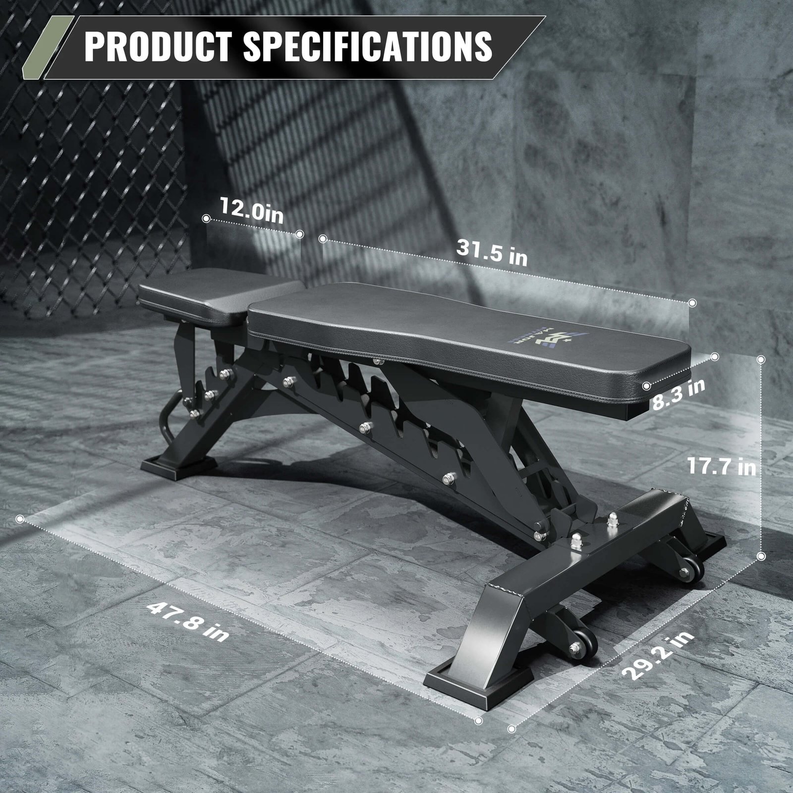 Adjustable Bench (PLT01) - Image 5